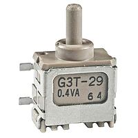 NKK Switches G3T29AH Ultra miniature process sealed SMT toggles DPDT ON OFF (ON) R/A