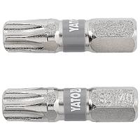 YATO YT-78016 Screwdriver Bits (T40x25mm, 1/4")
