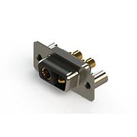 EDAC 628-2WK2624-4NB Mixed Contact D-Sub Connectors Vertical Combo Dsub