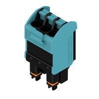 Weidmuller 1989200000 Pluggable Terminal Blocks BHF 5.00/03/180LH BK/BL