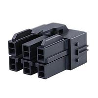 Molex 151049-2606 Headers & Wire Housings CP6.5 RECP HSG DR 6CKT POLZ POSLCK BLK