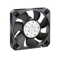 ebm-papst 4414FN/2HP-183 Axial Fan DC Tubeaxial Fan, 119x119x25.4mm, 24VDC, 132.5CFM, Ball Bearing, 3 Lead Wires