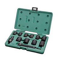 SATA 09009 1/2inch DR.IMPACT SOCKET SET (METRIC)