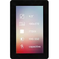 Mikroe MIKROE-2168 On Screen Display Boards Riverdi Display 4.3" UXB