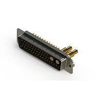 EDAC 627-43W2622-7T2 Mixed Contact D-Sub Connectors Vertical Combo Dsub