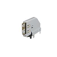 Amphenol Commercial Products G45AA1907008HR Amphenol HDMI2.1, A, Upright, Dip, Gold Flash