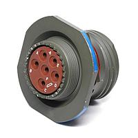 Amphenol Aerospace TV07RQW-21-75P-LC Receptacles 4P SZ 21 JAM NUT REC LESS CONTACTS