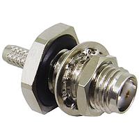 Linx Technologies - TE Connectivity CONSMA014 Connectors SMA Fml Blkhd RMnt Crimp, O-Ring, RG174