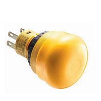 IDEC AB6E-3BV02PTY Push Turn 16mm X6 E-Stop YELLOW 30mm 2NC