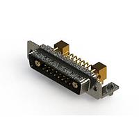 EDAC 629-17W2640-5T3 Mixed Contact D-Sub Connectors Right-angle Power Combo D-Sub Connector
