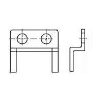 Raychem - TE Connectivity 861215-2 Mounting Brackets MOUNTING BRACKET