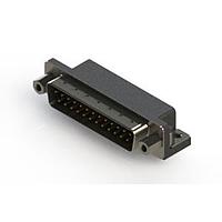 EDAC 621-025-260-013 D-Sub Connectors - Standard Density D SUB PLUG RA .318 FP
