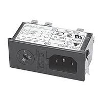 Delta Electronics, Inc. 06AN5 Modules Power Entry Module, Snap-In Mounting, 115/250VAC, 6A, N/A-Lug, Metal Case
