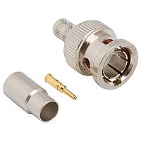 Amphenol RF 112544 Connectors BNC ST PULG STD CABLE CRIMP 75 OHM