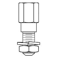Glenair 500-069-4-4 Jackpost Kit JACKPOST KIT STYLE 1