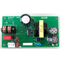 ROHM Semiconductor BM2P10B1J-EVK-001 Isolated DC/DC Converter Evaluation board for BM2P10B1J: Isolation Fly-back Converter, PWM method, Output 24W 12V