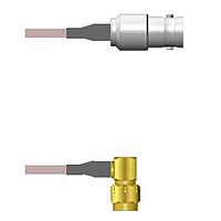 Amphenol Custom Cable Q-020330001012i RF Cable Assemblies BNC-SJ/SMA-RP G178 12I