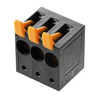 Weidmuller 1988610000 Pluggable Terminal Blocks LUF 10.00/03/90 5.0SN BK BX