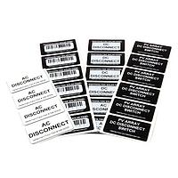 HellermannTyton 596-00417 Nameplate Label 3 X 4 WHT 150/RL