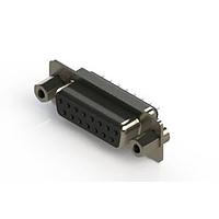 EDAC 628-015-220-043 D-Sub Connectors - Standard Density Vertical Metal Body D-Sub Connector