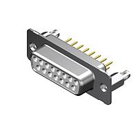 Molex / FCT 173109-1541 D-Sub Connectors - Standard Density FCT DSUB STR PC RCPT 37 PN W/SNAPIN