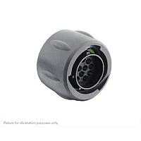 Eaton Souriau-Sunbank UTSX61492PW Plugs Plug, without backshell, for 12 male contacts, IP68/69K, keying W