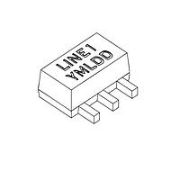 Littelfuse LX807MBRP Triacs TRIAC SOT89  600V  .8A STD SEN