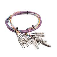 Switchcraft XLRF05TRS Accessories XLR F-TRS M, 5 FT 8 CH AUD SNAKE