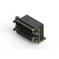 EDAC 663-025-264-053 Dual Port D-Sub Connectors Right-angle Dual Port D-Sub Connector