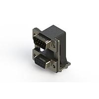 EDAC 663-009-664-040 Dual Port D-Sub Connectors Right-angle Dual Port D-Sub Connector