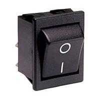 Bulgin C1560VQAAA Standard Rocker Switch C1560VQN BLK 1