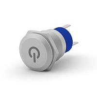 P&B 2316366-2 Pushbutton Switches AV19 SPM 3A POWER LOGO R&G 24V