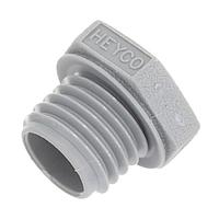 Heyco 3582V Threaded Vent Plug, Liquid Tight LTTVP M12 GRAY
