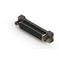 EDAC 628-025-626-013 D-Sub Connectors - Standard Density Vertical Plastic Body D-Sub Connector