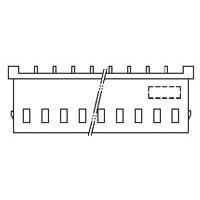 AMP Connectors - TE Connectivity 1470222-7 Receptacle Housing HPI 2.5MM EMIX HOUSING 7P