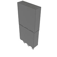 Samtec ESW-103-33-T-S Stackthrough .100" Elevated Socket Strip