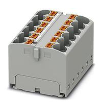 PHOENIX CONTACT 3273944 Push-In Distribution Block PTFIX 12X4-G GY
