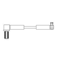 Molex 89761-6430 RF Cable Assemblies CA SMA J RA BLKHD/MCX P RA/RG316
