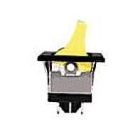 NKK Switches AT9201A/1 Square BLACK BEZEL W/ MATTE FINISH FOR MLW