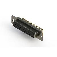 EDAC 622-M25-260-BT1 D-Sub Connectors - Standard Density EDAC Right Angle D-Sub Connector