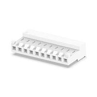 AMP Connectors - TE Connectivity 4-643820-0 Receptacle Assembly 10 POS RECPT 24 AWG CLOSED END