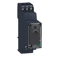 SCHNEIDER RE22R1AMR Timing Relays TIMER, 24-240VAC/VDC IN, 8A SPDT OUT, ON
