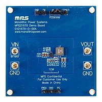 Monolithic Power Systems (MPS) EV2167B-D-00A Voltage Regulator - Switching Regulator Evaluation Board for MPQ2167B