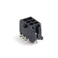 Molex 43045-0616 Shrouded MicroFit 3.0 V SMT Clip DR 15Au 6 Ckt