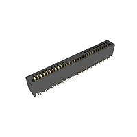 Amphenol FCI HFW30S-2STAE1HLF Connectors 1.00mm Flex Connector, HFW Straight series, 303 Position, Top Entry Surface Mount, Gold Plate, Non-ZIF, Halogen-free.