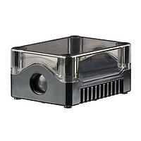 Bulgin BEA02SBT0 General Purpose ABS Size 2 Blk Base Transparent Top