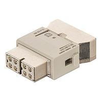 HARTING 09142083121 Heavy Duty Power Connectors Han MegaBit Female Insert (version with one cable entry) - High Mating Cycle version