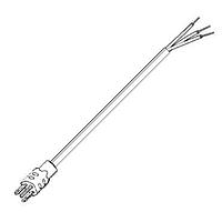 Volex 17629 10 B1 No Receptacle Power Cord 14AWG PLUG-SJ 9FT (2.7m) BLACK