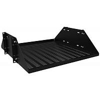 Hammond Manufacturing DNRMV23BK1 Shelves 3U 23W 19D VENT BATTERY SHELF