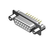 Molex / FCT 173109-0454 D-Sub Connectors - Standard Density FCT DSUB STR PC RCPT 37 PN W/CLINCH